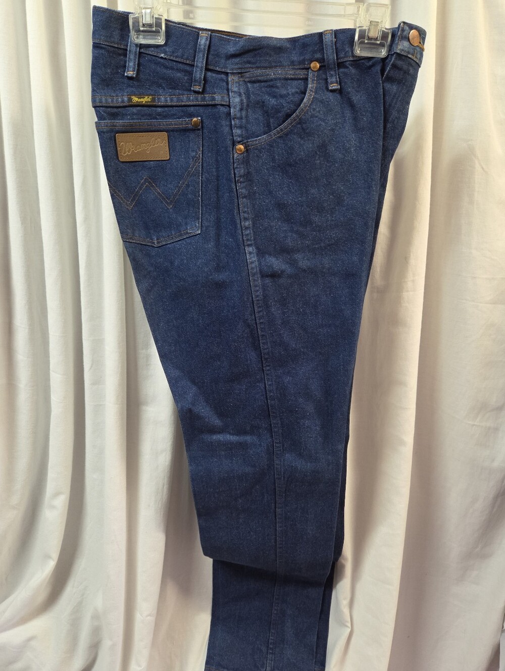 Wrangler Dark Blue Straight Leg Jeans
